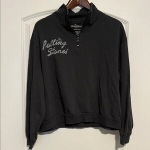Target Black Rolling Stones Sweatshirt